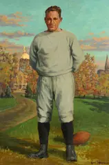 Robert B. Williams, Portrait of Dutch Bergman, Oil on canvas