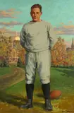 Robert B. Williams, Portrait of Dutch Bergman, Oil on canvas