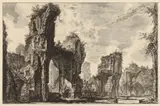 Giovanni Battista Piranesi, Rovine Del Sisto, O SIA DELLA GRAN SALA DELLE TERME ANTONINIANE, engraving