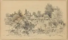 John Elwood Bundy, ALONG WHITE WATER and ON CLEAR CREEK, each signed and dated and titled in lower margin, Pencil