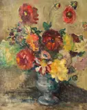Mary K. Karasick, ), Oil on board