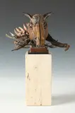 Ted Gall, Face Facet Horse, Bronze - Height: 4 1/2 in. x 8 in.: overall height with base: 11 in
