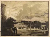 Untitled by Vladimir Alexandrovich Vetrogonski, U MARTENA,UTRO and MORNING: THREE WORKS, each signed in pencil lower margin, sold Sep 2015