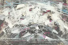 Isaac Muse, ABSTRACT: TWO WORKS, each signed lower left, Gouache on paper