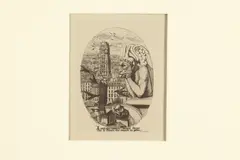 Charles Méryon, LE STRYGE, edition V/X, Etching