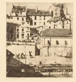 Charles Méryon, LA MORGUE, edition IV/VII