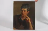 Louis di Valentin, Portrait of Andrea de Zerega, Oil on board