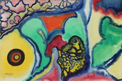 Grace Pailthorpe, Untitled, watercolour 39 x 58cm