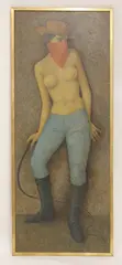 Michael Jain, Untitled, oil on canvas 151 x 59cm