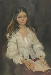 Untitled by John Strevens, c.1970s oil on canvas 91.5 x 61cm Provenance: From the artist's estate. ., sold Jul 2022