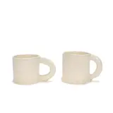 Ryoji Koie, Two mugs, Porcelain
