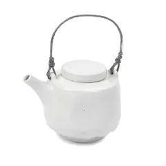 Teapot and cover by Edmund de Waal, Porcelain, sold May 2023