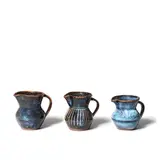 Bala Yawa, Three jugs, Glazed stoneware
