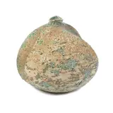 Unknown maker, Vase, Stoneware, turquoise splashed glaze