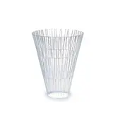 Annika Jarring, Sculptural vase, 2014, Glass, white silicone