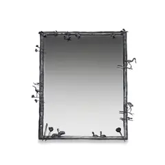 Laura Carlin, 'Midwinter' wall mirror, circa 2021, Cast bronze, cut glass mirror