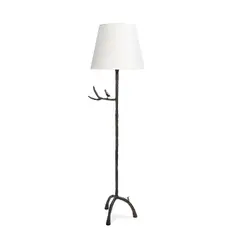 Laura Carlin, 'Midwinter' floor lamp, 2021, Cast bronze, with white paper shade