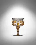 Salviati & C., Goblet with Lion's-Head Masks