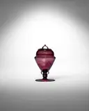 Soffiato Vase and Cover by Vittorio Zecchin, , blown and applied glass, offered May 2023