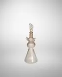 Ricordo d'Autunno Scent Bottle and Stopper from Le Quatro Stagione Series by Fulvio Bianconi, for Venini, applied glass with iridized surface, sold May 2023