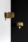 Jules Wabbes, Mod. Nid d'abeilles, Solid gilt brass