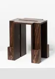 Wendy Andreu, Mod. Fortress Stool, Oiled pine plywood