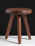 Mod. Berger by Charlotte Perriand, Walnut, sold Jun 2023