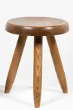 Mod. Berger by Charlotte Perriand, Walnut, sold Jun 2023