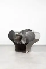 Mod. Big Easy Mixed by Ron Arad, Polished and patinated steel, offered Jun 2023