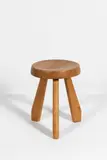 Mod. dit  Sabre ou Sandoz by Charlotte Perriand, Solid pine, sold Jun 2023