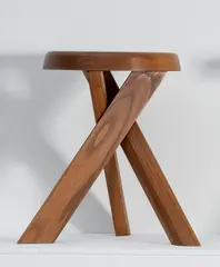 Mod. S31-A by Pierre Chapo, Solid elm, sold Jun 2023