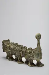 Cristina Merchán, 'Animal de forêt', 1961, Grés modelé et émaillé vert bronze
