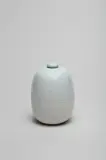 Cristina Merchán, Vase ovoïde avec couvercle