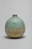 Cristina Merchán, Vase boule, à petit col droit