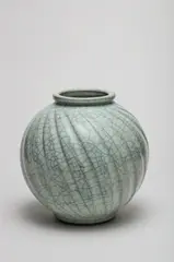 Philippe Dubuc, Vase sphérique, 1983