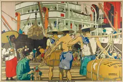 Kenneth Denton Shoesmith, PENANG. British Malaya. Empire Marketing Board