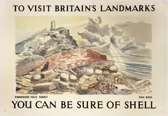Paul Nash, YOU CAN BE SURE OF SHELL, KIMMERIDGE FOLLY, DORSET