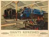 Terence Cuneo, GIANTS REFRESHED, British Railways
