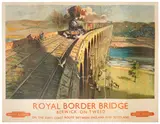 Terence Cuneo, ROYAL BORDER BRIDGE, British Railways