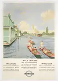 Charles Pears, LONDON TRANSPORT. Walton, Twickhenham and Windsor