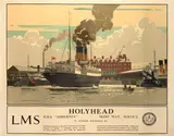 Norman Wilkinson, HOLYHEAD, LMS