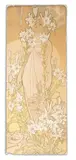 FLOWERS: The Lily by Alphonse Mucha, sold Feb 2023