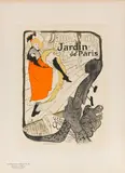 JANE AVRIL. Maîtres de l'Affiche pl. 110 by Henri de Toulouse-Lautrec, sold Feb 2023
