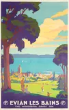 Geo François, EVIAN LES BAINS, PLM. THE WONDERFUL SAVOY SPA