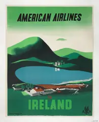 Edward McKnight Kauffer, AMERICAN AIRLINES, IRELAND