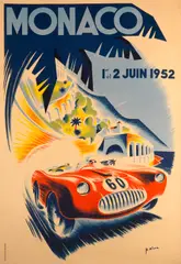 Bernard Minne, MONACO, 1952