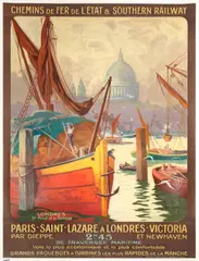 René Péan, CHEMINS DE FER DE L'ETAT & SOUTHERN RAILWAY