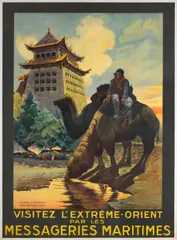 Ruedolf, VISITEZ L'EXTREME-ORIENT par les MESSAGERIES MARITIMES. Peking