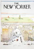 Saul Steinberg, THE NEW YORKER. 1976