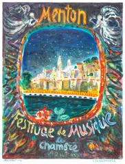 Kostia Terechkovitch, MENTON, Festival de Musique de Chambre, Aout '66